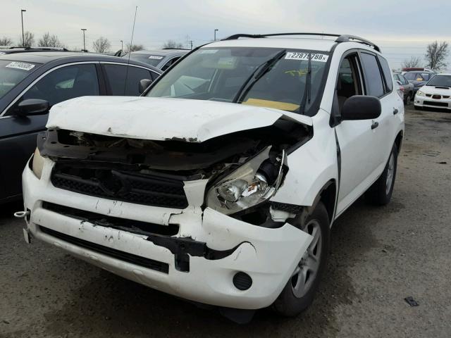 JTMZD33V085099650 - 2008 TOYOTA RAV4 WHITE photo 2