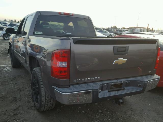 2GCEC13J181208198 - 2008 CHEVROLET SILVERADO BROWN photo 3