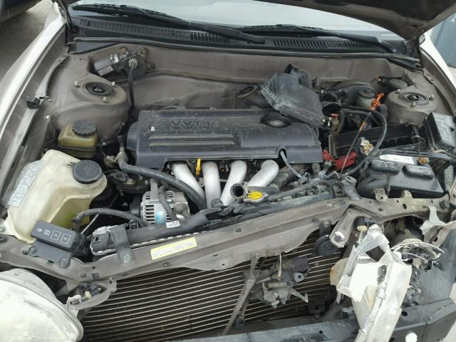 1NXBR12E7YZ316699 - 2000 TOYOTA COROLLA VE BEIGE photo 7