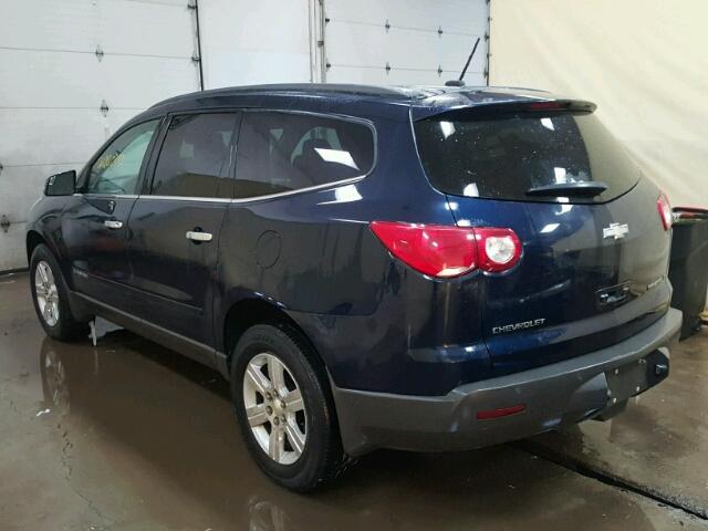 1GNER23DX9S154360 - 2009 CHEVROLET TRAVERSE L BLUE photo 3