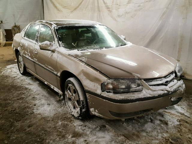 2G1WH55K029314856 - 2002 CHEVROLET IMPALA LS GOLD photo 1