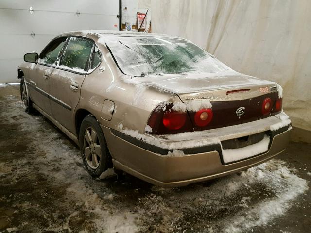 2G1WH55K029314856 - 2002 CHEVROLET IMPALA LS GOLD photo 3