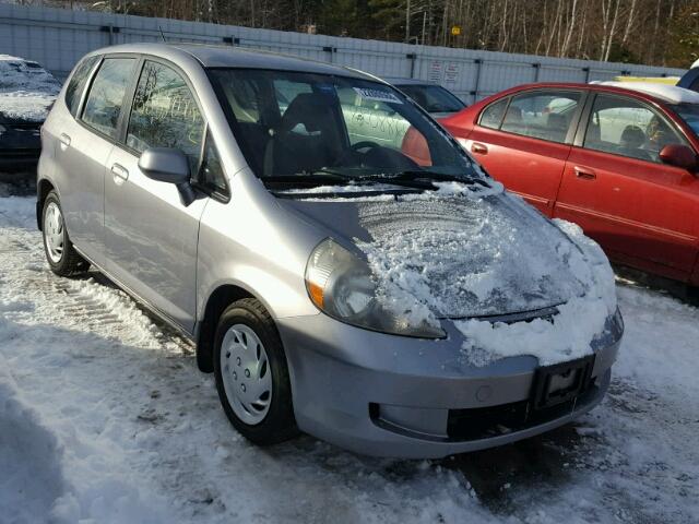 JHMGD384X7S027358 - 2007 HONDA FIT SILVER photo 1