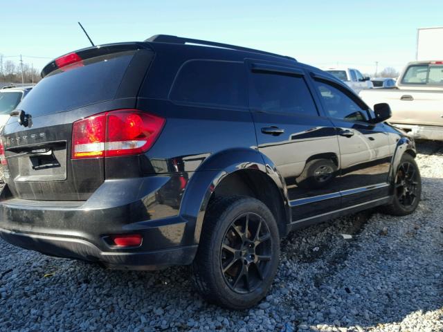 3C4PDCBBXDT668626 - 2013 DODGE JOURNEY SX BLACK photo 4