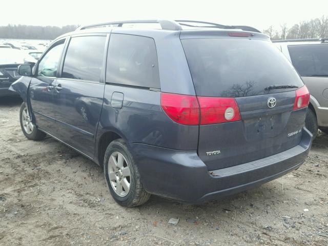 5TDZA23C36S481728 - 2006 TOYOTA SIENNA CE BLUE photo 3