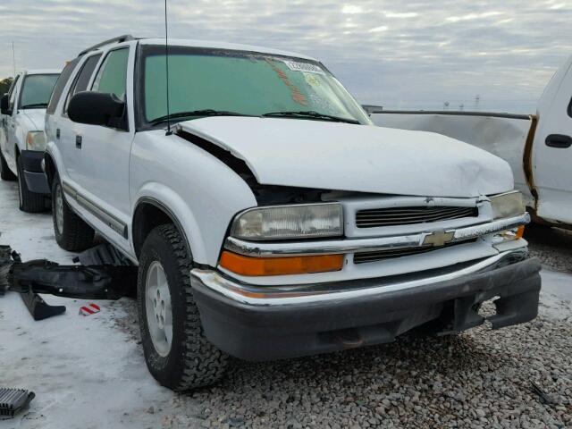 1GNDT13W4X2180989 - 1999 CHEVROLET BLAZER WHITE photo 1