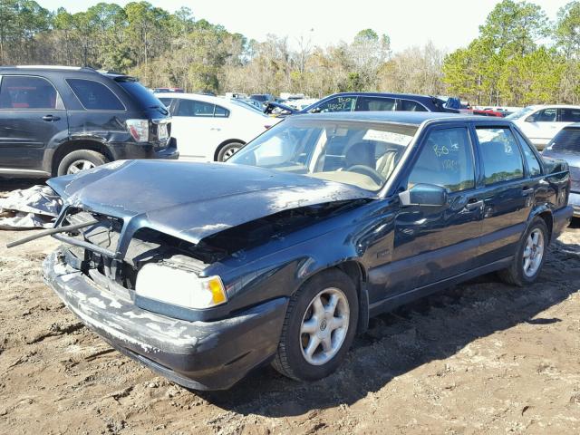 YV1LS5547T2317776 - 1996 VOLVO 850 BASE GREEN photo 2