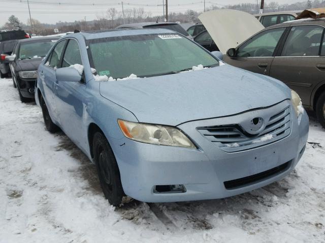 4T1BE46K78U763532 - 2008 TOYOTA CAMRY CE BLUE photo 1