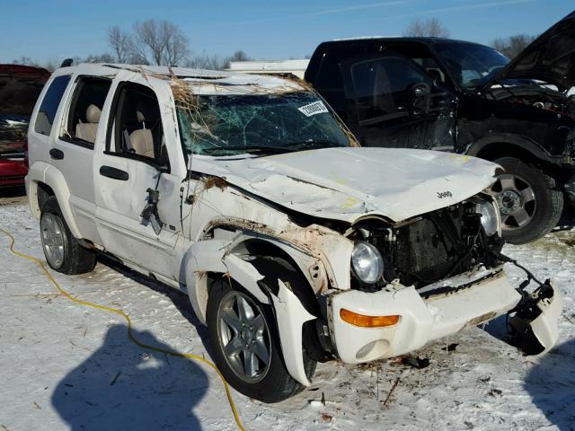 1J4GL58K23W722980 - 2003 JEEP LIBERTY LI WHITE photo 1
