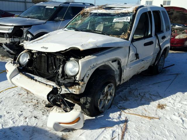 1J4GL58K23W722980 - 2003 JEEP LIBERTY LI WHITE photo 2