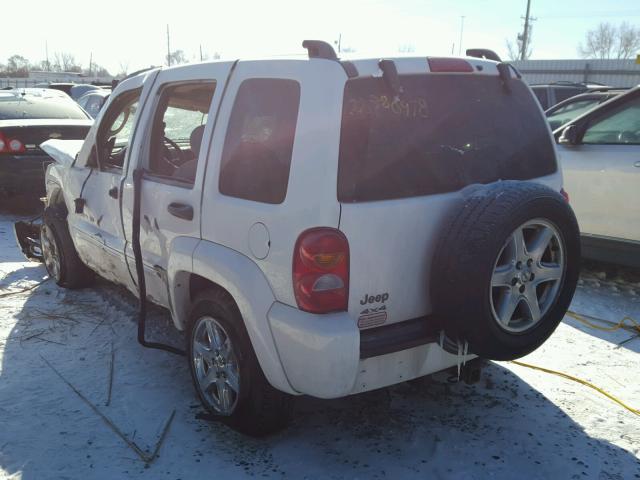 1J4GL58K23W722980 - 2003 JEEP LIBERTY LI WHITE photo 3