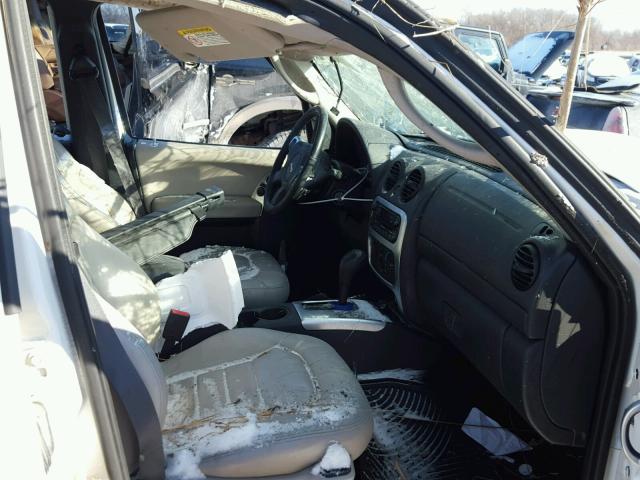 1J4GL58K23W722980 - 2003 JEEP LIBERTY LI WHITE photo 5