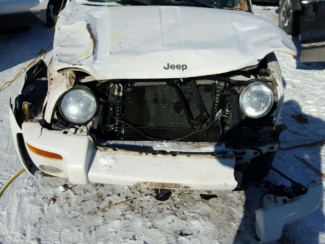 1J4GL58K23W722980 - 2003 JEEP LIBERTY LI WHITE photo 7