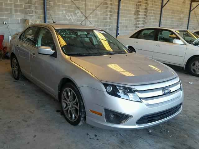 3FAHP0JA4CR281185 - 2012 FORD FUSION SEL SILVER photo 1