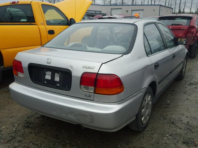 2HGEJ6673WH614637 - 1998 HONDA CIVIC LX SILVER photo 4