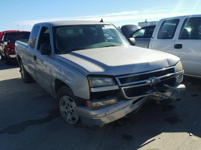 2GCEC19T161100623 - 2006 CHEVROLET SILVERADO SILVER photo 1