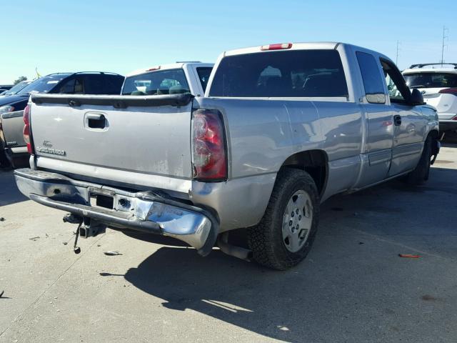 2GCEC19T161100623 - 2006 CHEVROLET SILVERADO SILVER photo 4