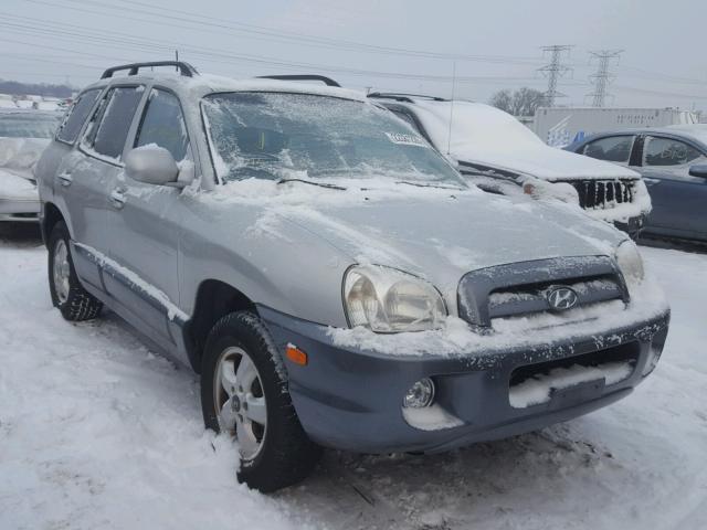 KM8SC73EX5U867708 - 2005 HYUNDAI SANTA FE G SILVER photo 1