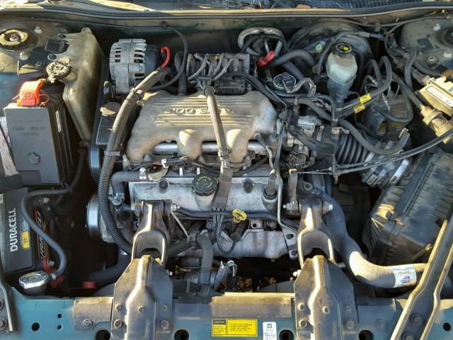 2G4WS52M0X1592446 - 1999 BUICK CENTURY CU GREEN photo 7