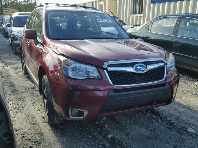 JF2SJGXC9GH557467 - 2016 SUBARU FORESTER 2 RED photo 1