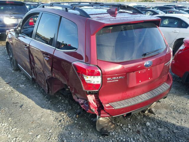 JF2SJGXC9GH557467 - 2016 SUBARU FORESTER 2 RED photo 3