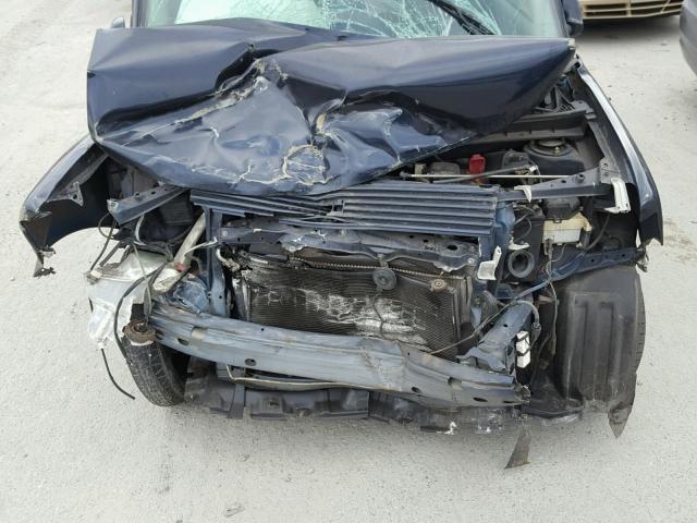 JTLKT324550214589 - 2005 TOYOTA SCION XB BLUE photo 7