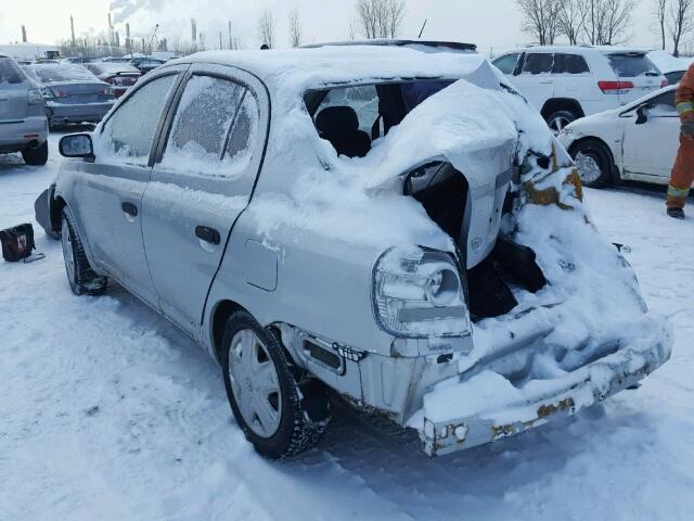 JTDBT123050378873 - 2005 TOYOTA ECHO SILVER photo 3