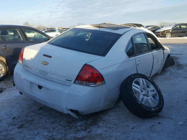 2G1WB5E33E1161564 - 2014 CHEVROLET IMPALA LIM WHITE photo 4