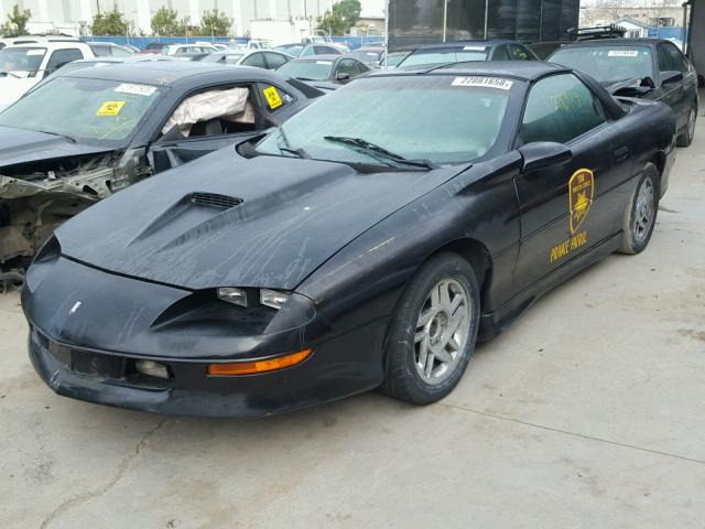 2G1FP22SXS2158162 - 1995 CHEVROLET CAMARO BLACK photo 2