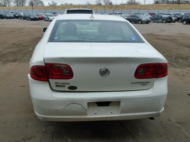 1G4HD57M09U121142 - 2009 BUICK LUCERNE CX WHITE photo 10