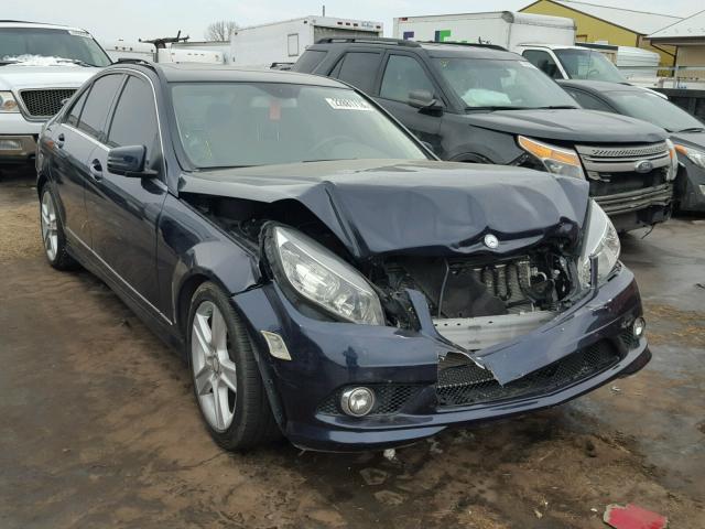 WDDGF8BB9AR098667 - 2010 MERCEDES-BENZ C 300 4MAT BLACK photo 1