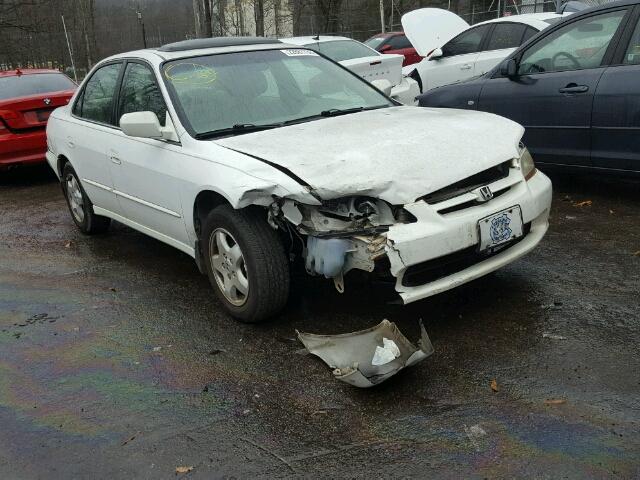 1HGCG1655XA014726 - 1999 HONDA ACCORD EX WHITE photo 1