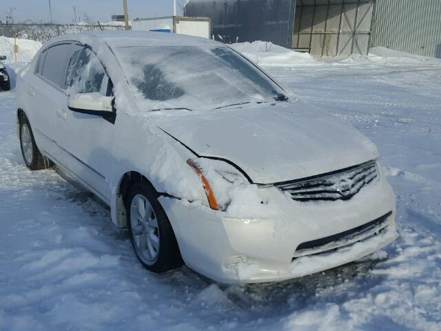 3N1AB6APXCL714211 - 2012 NISSAN SENTRA 2.0 WHITE photo 1