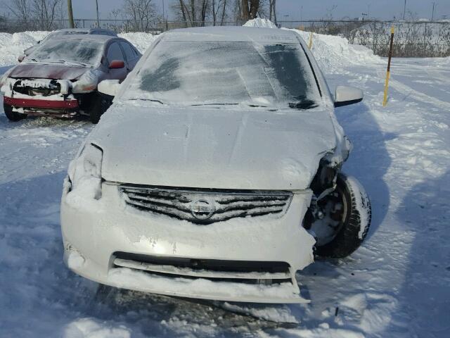 3N1AB6APXCL714211 - 2012 NISSAN SENTRA 2.0 WHITE photo 9