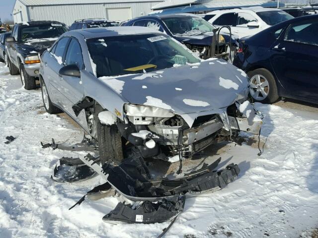 1G2ZG58N574265939 - 2007 PONTIAC G6 BASE SILVER photo 1