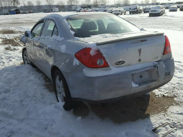 1G2ZG58N574265939 - 2007 PONTIAC G6 BASE SILVER photo 3