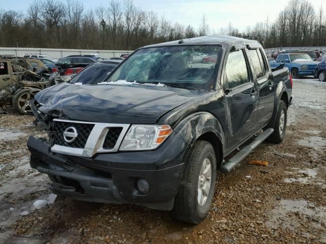 1N6AD0ER0DN763206 - 2013 NISSAN FRONTIER S BLACK photo 2