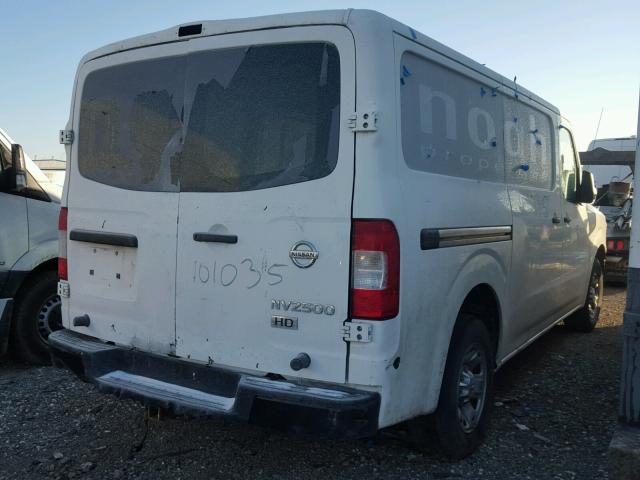 1N6AF0KYXCN113562 - 2012 NISSAN NV 2500 WHITE photo 4