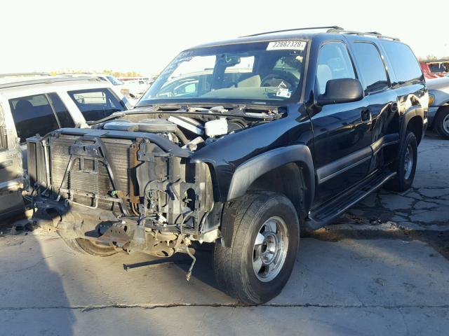 3GNEC16Z33G310725 - 2003 CHEVROLET SUBURBAN C BLACK photo 2