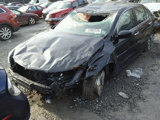 1HGCR2F3XFA209766 - 2015 HONDA ACCORD LX BLACK photo 9