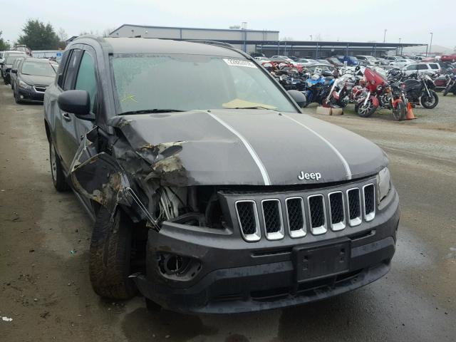 1C4NJCBA8ED832664 - 2014 JEEP COMPASS SP CHARCOAL photo 1