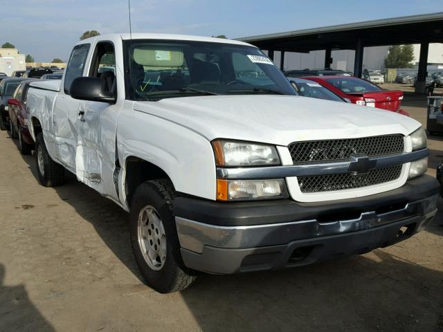 1GCEK19T84E341996 - 2004 CHEVROLET SILVERADO WHITE photo 1