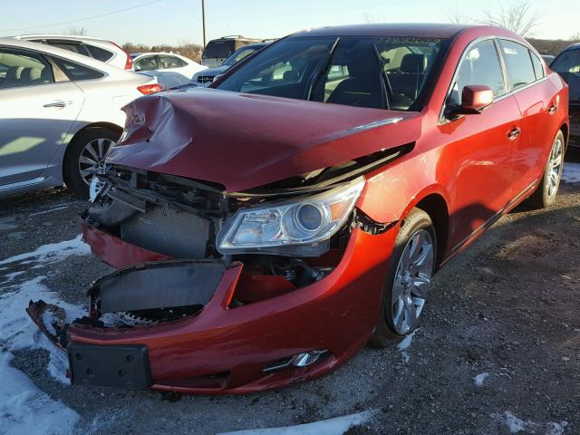 1G4GH5E30DF128681 - 2013 BUICK LACROSSE P RED photo 2