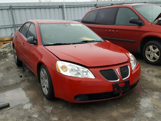 1G2ZG58B674230591 - 2007 PONTIAC G6 BASE RED photo 1