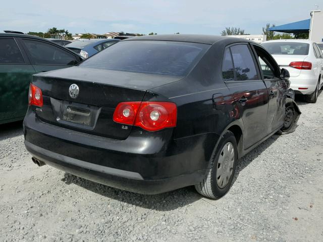 3VWPF71K06M671838 - 2006 VOLKSWAGEN JETTA VALU BLACK photo 4