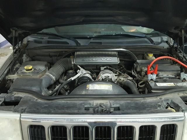 1J8HH48K87C577997 - 2007 JEEP COMMANDER BLUE photo 7