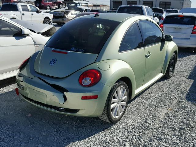 3VWRW31C68M500511 - 2008 VOLKSWAGEN NEW BEETLE 绿色 照片 4
