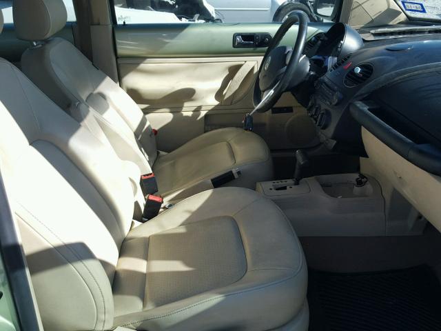 3VWRW31C68M500511 - 2008 VOLKSWAGEN NEW BEETLE 绿色 照片 5