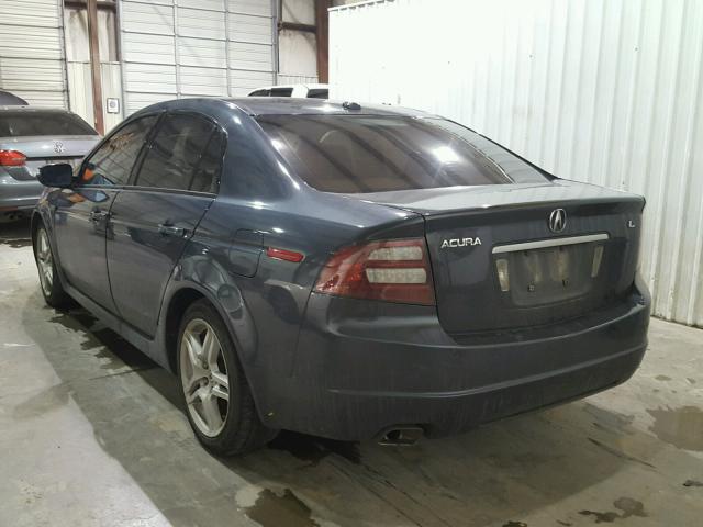 19UUA662X7A044653 - 2007 ACURA TL BLUE photo 3