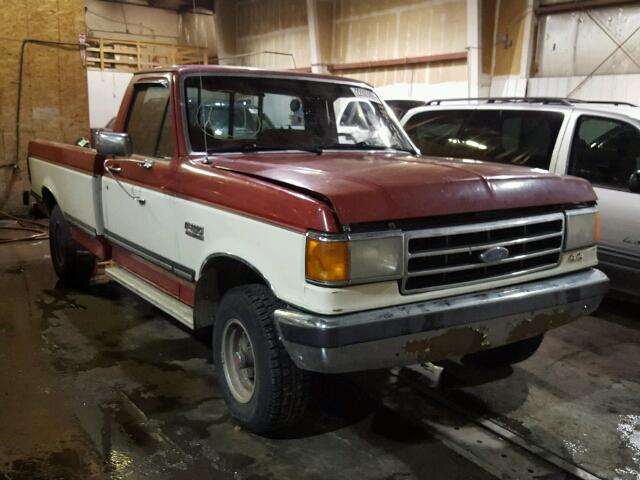 1FTEF14Y9KNB11713 - 1989 FORD F150 TWO TONE photo 1